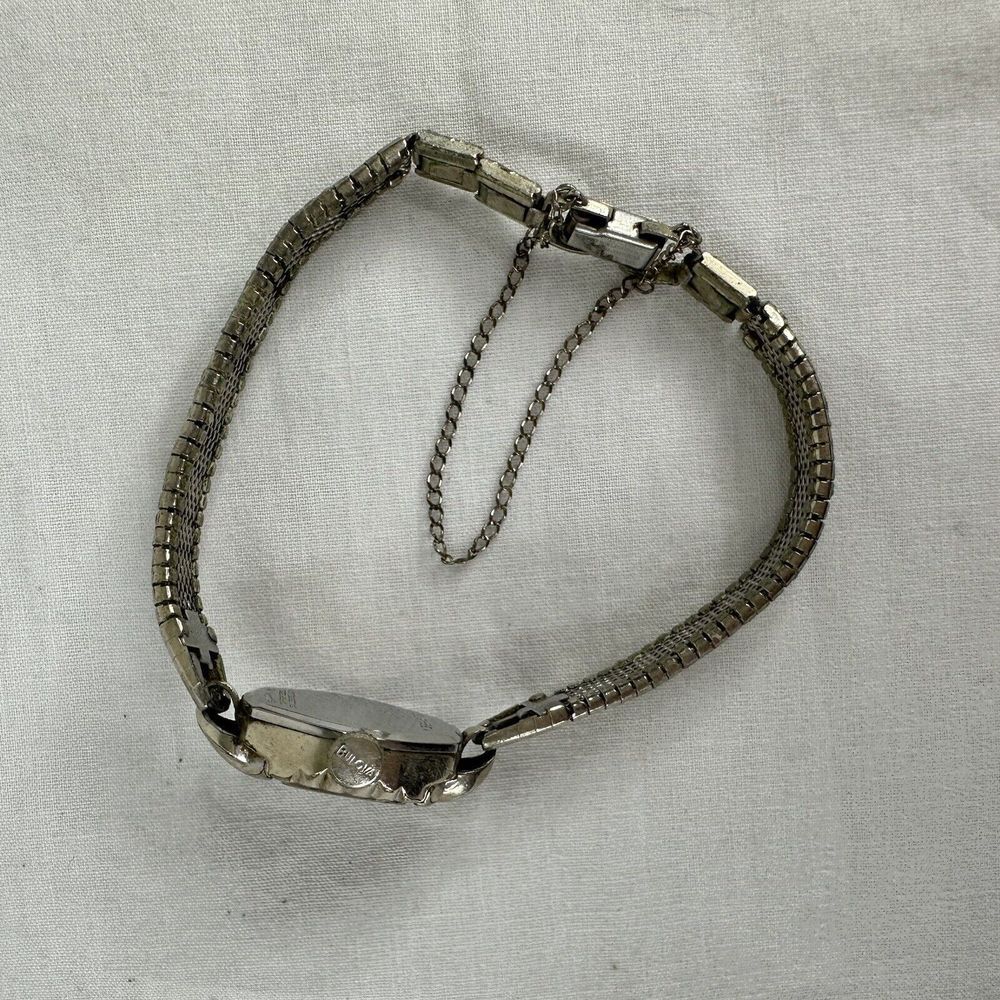 Bulova Women's Vintage Watch, M6, 10k R.G.P. Bezel, Parts/Repair, Stainless Back - Picture 6 of 10